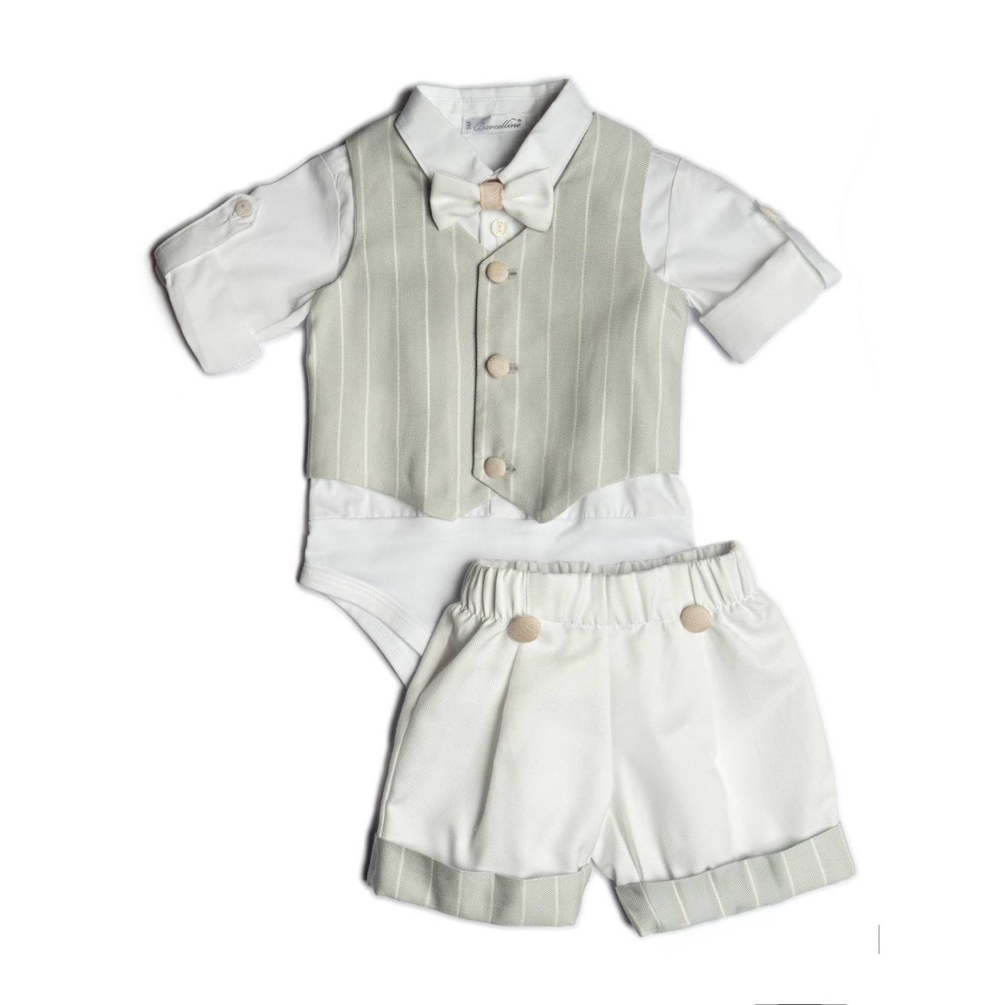 Completo 4 Pz. (camicia a body fino a 18M)