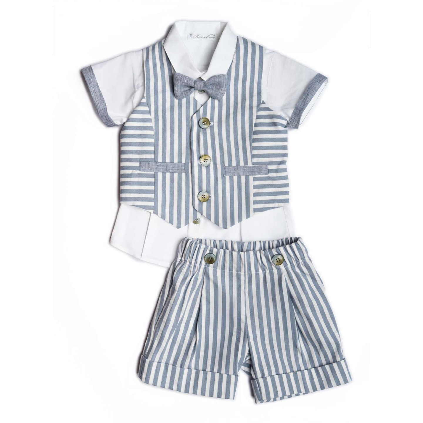 Completo 4 Pz. (camicia a body fino a 18M)
