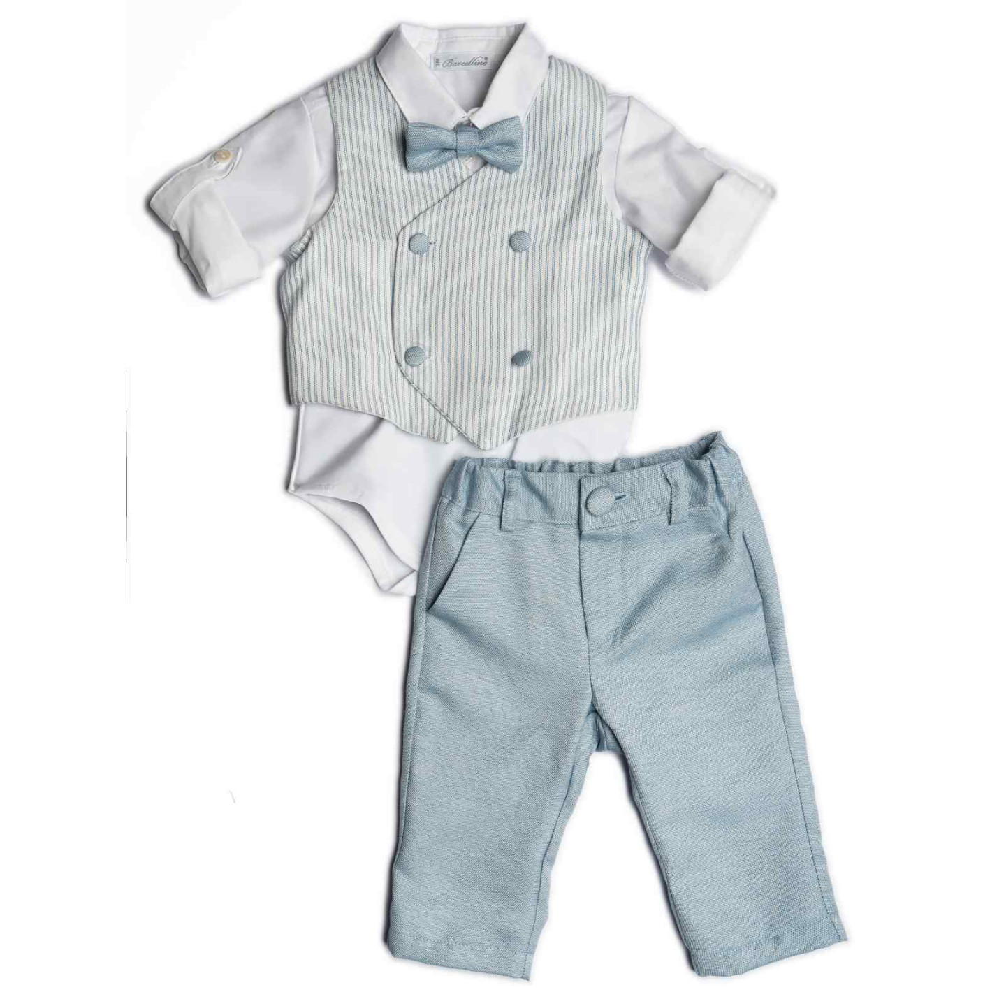 Completo 4 Pz. (camicia a body fino a 18M)