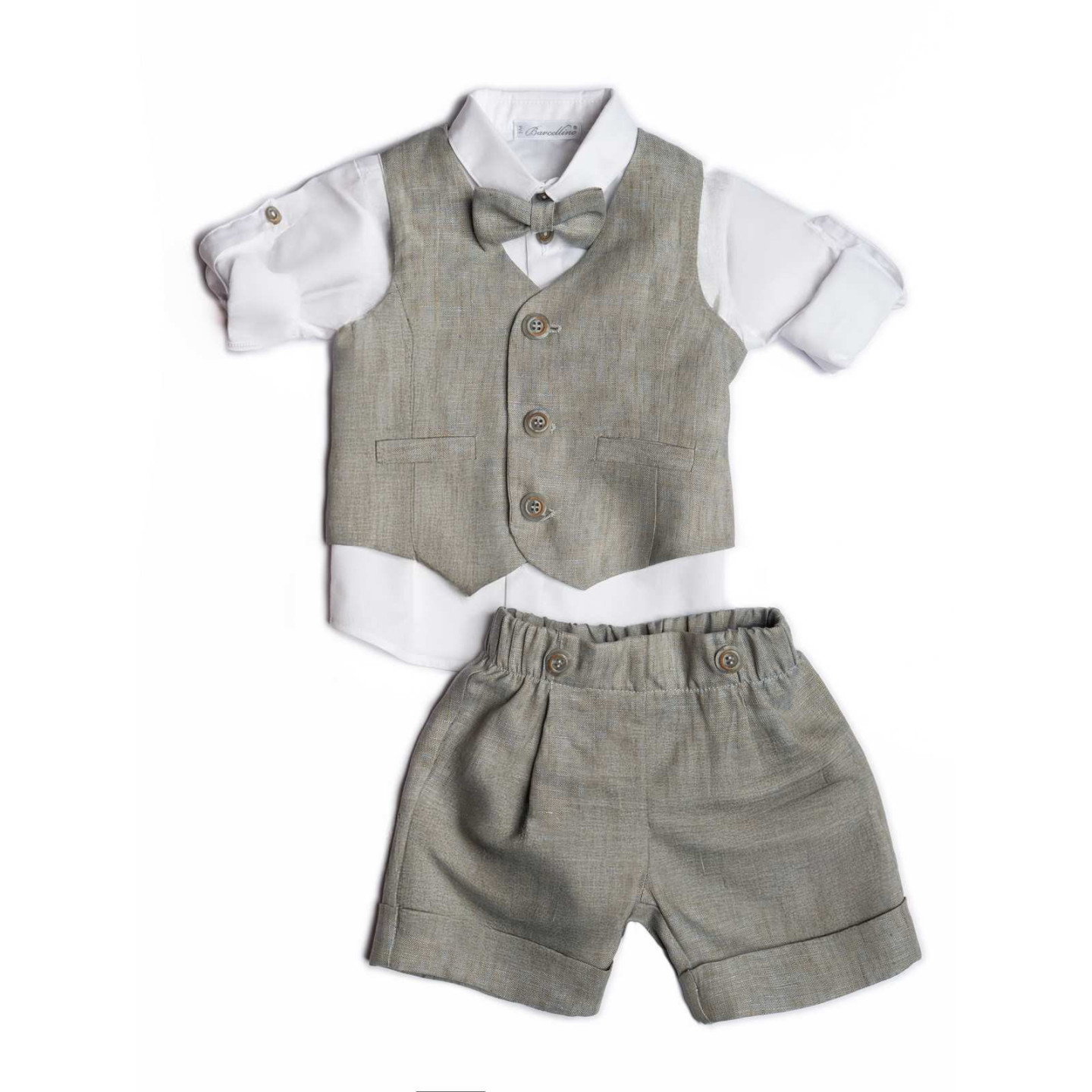 Completo 4 Pz. (camicia a body fino a 18M)